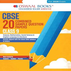 OSWAAL Class 9 CBSE All Subjects - 20 Combined Sample Question Papers